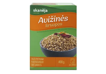 Avižinės kruopos SKANĖJA, 400 g