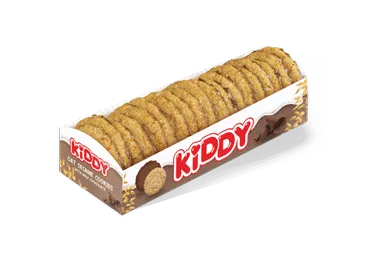 Avižiniai sausainiai KIDDY su pieniniu šokoladu, 210 g