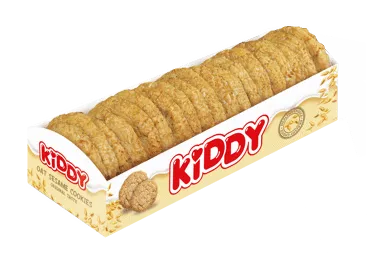 Avižiniai sausainiai KIDDY su sezamais, 190 g
