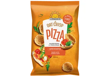 Avižiniai traškučiai LINKOSUO, picos skonio, 120 g