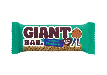 Avižinis batonėlis su lazdynų riešutais MA BAKER GIANT BAR HAZELNUT, 90 g