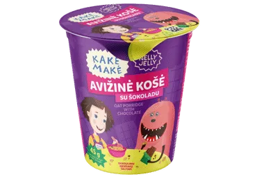 Auzu pārslu biezputra KAKE MAKE ar šokolādi 45g