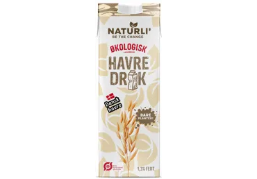 Ekologiškas avižų gėrimas NATURLI', 1 l