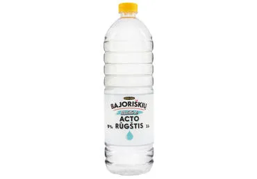 Maistinė acto rūgštis BAJORIŠKIŲ, 9%, 1 l