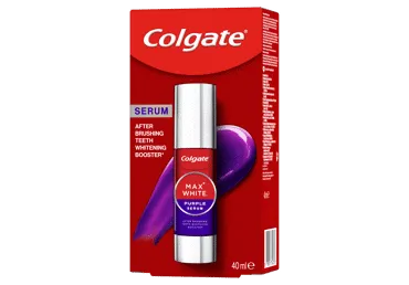 Balinamasis dantų serumas COLGATE MAX WHITE PURPLE, 40ml
