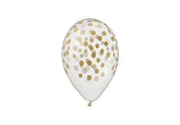 Balionai su konfeti, 33 cm, 5 vnt., 5 vnt.
