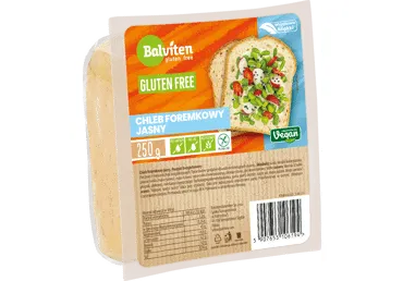 Balta duona BALVITEN be glitimo, 250 g