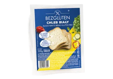 Balta raikyta duona BEZGLUTEN be glitimo, 300 g
