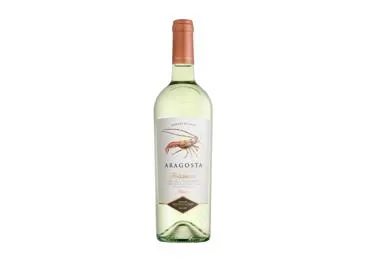 Baltasis lengvai putojantis vynas Aragosta Frizzante. 0.75L