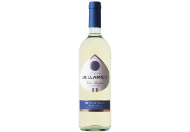 Baltasis pusiau saldus vynas BELLAMICO BIANCO, 750 ml
