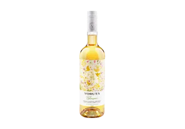 Baltasis pusiau sausas vaisių ir uogų vyno gėrimas VORUTA BLOSSOM, 0,75 l