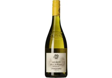 Baltasis pusiau sausas vynas J.MOREAU SELECT BLANC, 750 ml