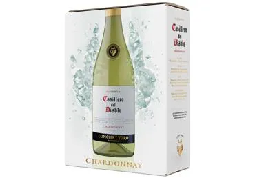 Baltasis sausas vynas CASILLERO DEL DIABLO CHARDONNAY, 3 l