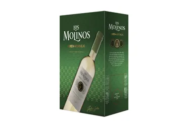 Baltasis sausas vynas LOS MOLINOS, 3 l, 3 l