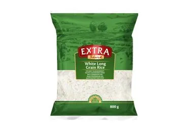 Balti neplikyti ryžiai EXTRA LINE, 800 g