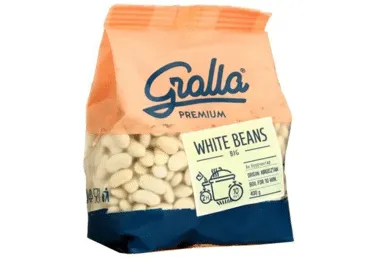Baltos pupelės GRALLA, 400 g