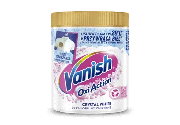 Baltų skalbinių dėmių šalinimo milteliai „Vanish Oxi Action“, 970 g
