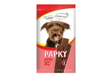 Baltyminės šunų lazdelės PAPKY su jautiena, 120 g