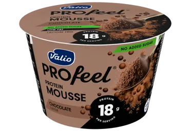 Baltyminiai putėsiai VALIO PROFEEL, šokolado skonio, 1,8 %, 150 g