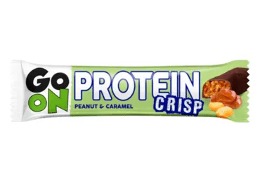 Proteīna batoniņš GO ON ar zemesriekstiem un karameli  50g