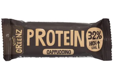 Baltyminis batonėlis GREENZ CAPPUCCINO, 32 g