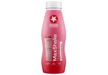 Baltyminis pieno kokteilis MAXI NUTRITION, braškių skonio, 330 ml