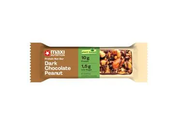 Baltyminis riešutų batonėlis MAXI NUTRITION DARK CHOCOLATE, 46 g
