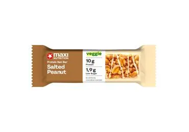 Baltyminis riešutų batonėlis MAXI NUTRITION SALTED PEANUT, 46 g