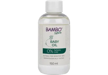 BAMBO vaikų prausimosi aliejus, bekvapis 150ml