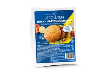 Bandelės mėsainiams BEZGLUTEN be glitimo, 130 g