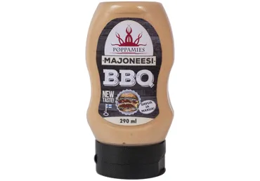 Barberkiu skonio majonezinis padažas POPPAMIES, 290 ml
