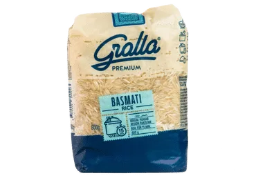 BASMATI ryžiai GRALLA PREMIUM, 800 g