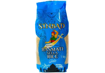 BASMATI ryžiai GRALLA SINBAD, 1 kg