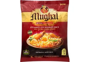 Rīsi MUGHAL Royal Diamond tvaicēti gargraudu 1kg 