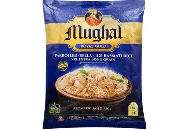 Rīsi MUGHAL Royal Gold tvaicēti gargraudu 1kg 