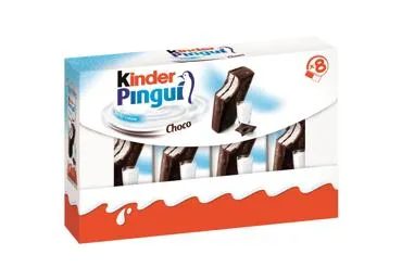 Batonėliai KINDER PINGUI su pienu, 29,7 % rieb., 240 g