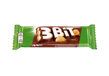 Batonėlis 3 BIT su lazdynų riešutais, 46 g