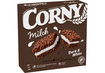 Batonėlis CORNY MILK su pertepimu, 4 vnt.