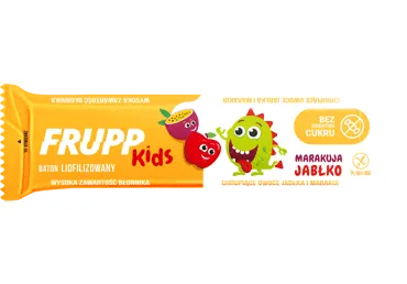 Batonėlis kids FRUPP APPLE-PASSION FRUIT 9g