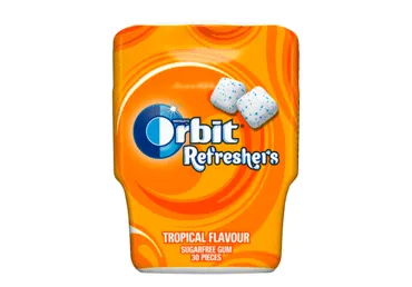 Košļājamā gumija ORBIT Refreshers Tropical 67g