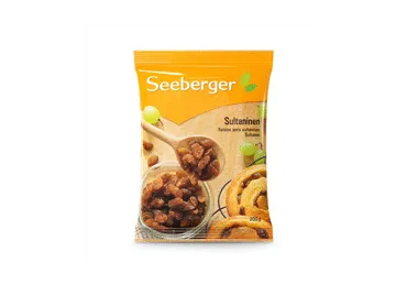 Besėklės razinos SEEBERGER, 200 g