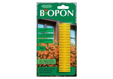 Trąšų lazdelės balkono augalams BIOPON, 30 vnt.