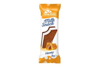 Piena batoniņš FARM MILK ar medu 28g