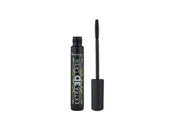 Blakstienų tušas RIMMEL EXTRA 3D LASH BLACK, juodas, 8 ml