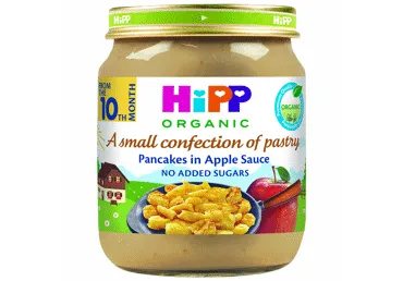Blyneliai su obuoliais HIPP (nuo 10 mėn.), 200 g