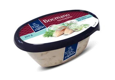 BOCMANO silkių filė su svogūnais baltame padaže ZIGMAS, 300 g
