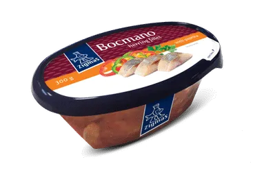 Siļķu fileja Bocmano ar papriku ZIGMAS 300g