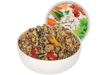 Bolivinės balandos ir daržovių salotos su avinžirniais, 1 kg