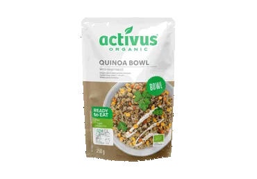 Ekologiškas bolivinės balandos patiekalas su daržovėmis ACTIVUS, 250 g