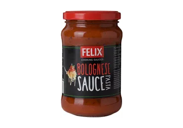 Bolonijos padažas FELIX BOLOGNESE makaronams, 390 g